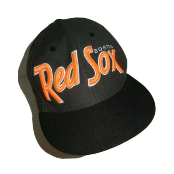 Boston Red Sox Cap Hat Snapback Forty Seven 47 Brand One Size Genuine MLB Merch - Picture 1 of 7